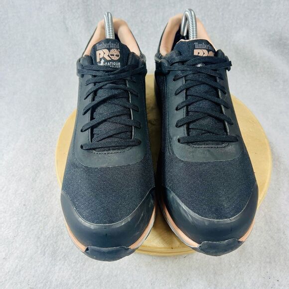 Timberland PRO Women’s Size 10 Drivetrain Composite Toe Work Shoes Black Pink - Picture 4 of 9